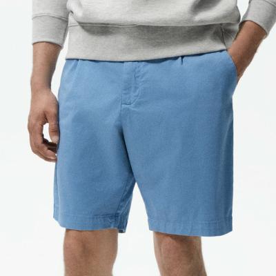 China Sale Button Men Cotton Anti-Wrinkle New Arrival Hot Summer Cargo Casual Shorts With Pocket for sale