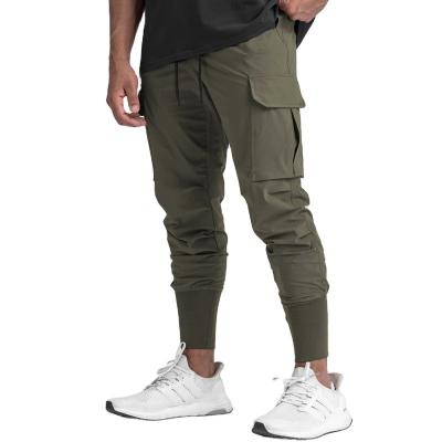 China wholesale Anti-Wrinkle Customized Logo Men Streetwear Sports Pants Casual Cargo Pants With Pocket For Men for sale