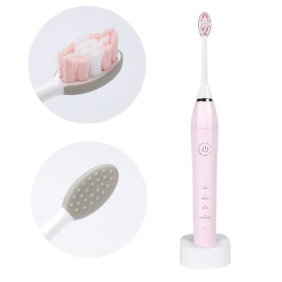 China Hotel High Quality IPX7 4 Modes Best Travel Sonic Electric Toothbrush Electric For Teeth for sale