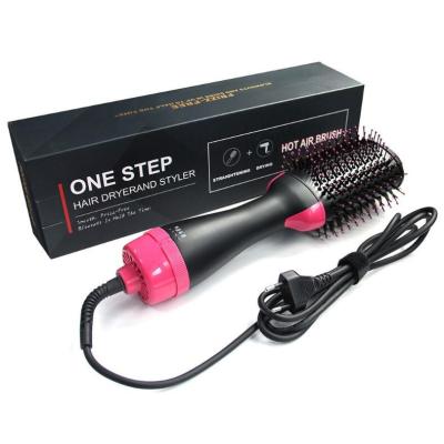 China Round Hair Dryer Negative Ion Comb 4-1 Electric Brush, Hot Airbrush Hair Dryer, Hair Brush Blow Dryer for sale