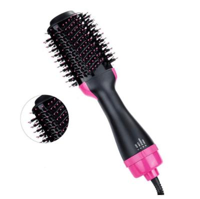 China Hot-selling round Two-in-One hair straightener, hair dryer brush and electric comb hair dryer for sale