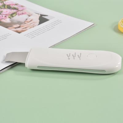 China Wholesale DEEP CLEANING Micro Cleaning Computer Led Ultrasonic Facial Skin Scrubber Face Skin Spatula for sale