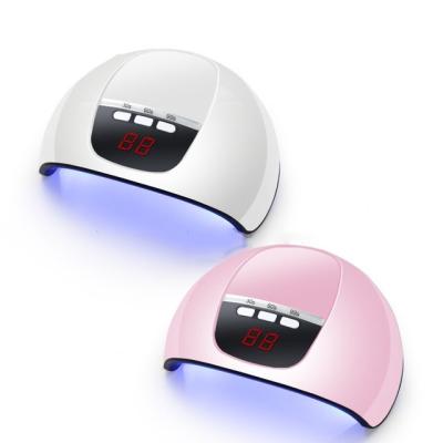 China Plastic Nail UV Lamp LED Fan Dryer Portable Nail Art Polish Machine Quick Dryer for sale