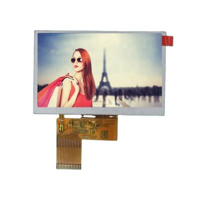 China SPIRIT High Brightness 4.3 Inch TFT LCD Screen 480*272 With Interface Normally Black 4.3