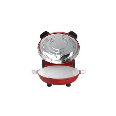 China Outdoor Electric Pizza Maker Glass Window With Dual High Heat Heating Elements for sale