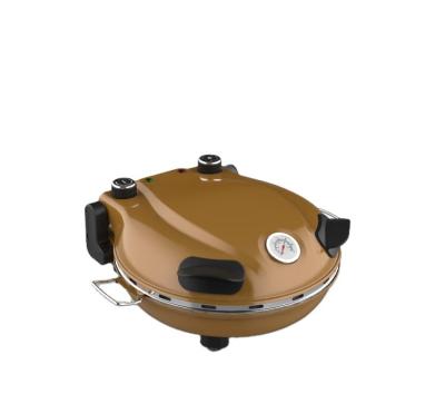 China 12inch Pizza Maker Pizza Maker Outdoor Non-stick Electric Pizza Oven for sale