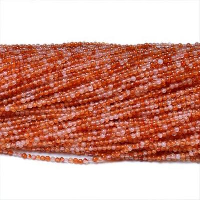 China Natural Star Agate Beads 2mm 3mm 4mm Red Agate Beads 3mm Round Gemstone for sale