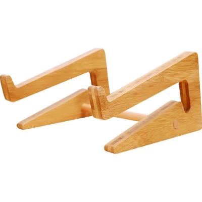 China (Other)Adjustable Universal Wooden Desk Stand For Laptop Stands/IPAD Wooden HOLDER for sale