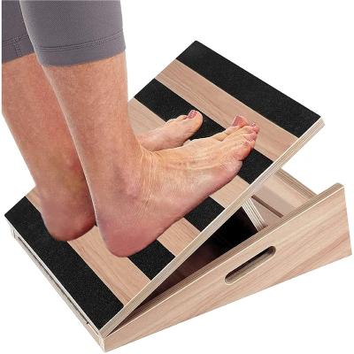 China Wooden Calf Stretcher for Muscle Wooden Slope Adjustable Stretch Board Slope Exhausting Board for sale