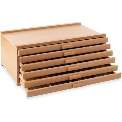 China Minimalist Wooden Storage Box Artist Storage Drawer Wooden Box, Layout Drawer Wooden Box for sale