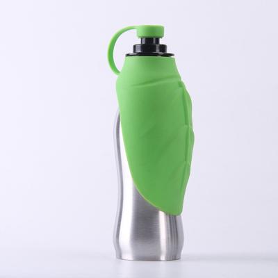 China Stainless Steel Sustainable Dog Feeding Drinking Water Bottle for sale