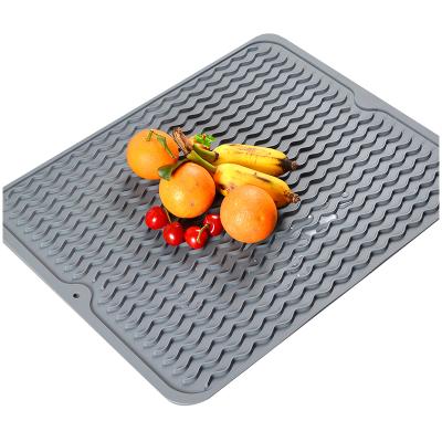 China Sustainable Non Stick Kitchen Silicone Baking Dish Drying Bake Mat for sale