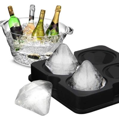 China Wholesale Viable Silicone Ice Maker DIY Accessories Wine Silicone Ice Hockey Puck Kitchen Tools Round Whiskey Ice Mold for sale