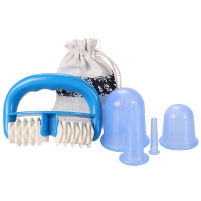 China Body Silicone Cupping Sets Custom Manual Vacuum Cupping Cups for sale