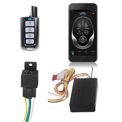 China Real Time Vibration GPS Alarm Locating Motorcycle GPS Tracker Remote Control Alarm System for sale