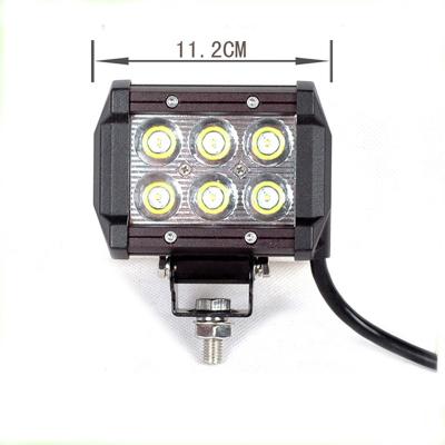 China Aluminum alloy housing 18W LED driving light car led work light with factory price for sale