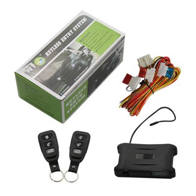 China Remote Trunk Release + Keyless Controller Keyless Central Remote Car Door Lock Entry System Car Keyless Entry Exit Keyless Door Lock for sale