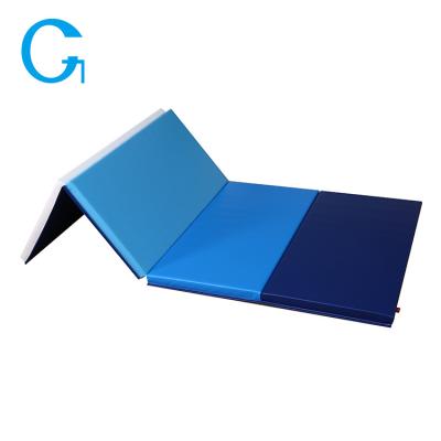 China Fashion Folding Gymnasics Mat Fitness Mat Workout Mat Waterproof Washable Durable Anti-Slip And Durable Gym For Kids for sale