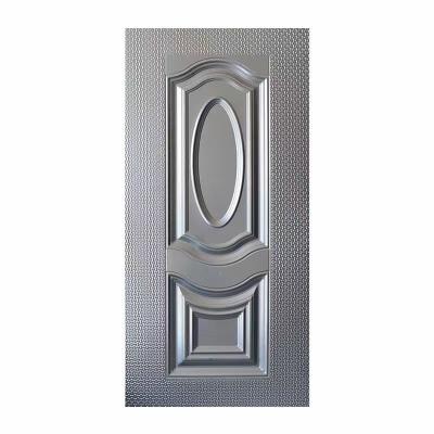 China Decoration Mold Metal Stamped Steel Door Skin, Metal Door Skin Steel, Exterior Steel Door Skin for sale