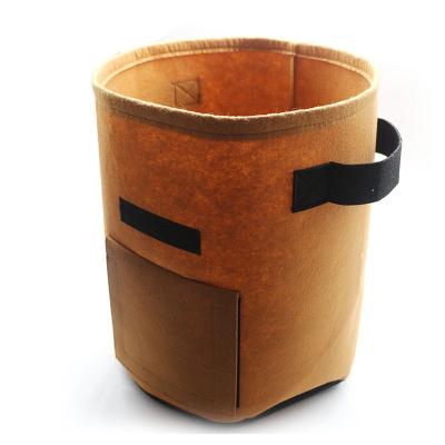 China Customized Cork Flower Pot Environmental Friendly With Drainage Eco-friendly Pot For Plant Multi Use Planter Pot Indoor Cork for sale