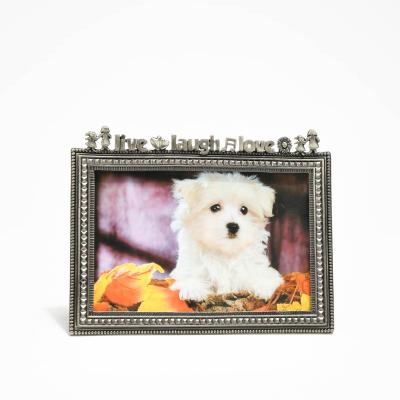 China Beautiful Tin Picture Frame or Custom Tin Picture Frame or Dog Picture Frame for sale