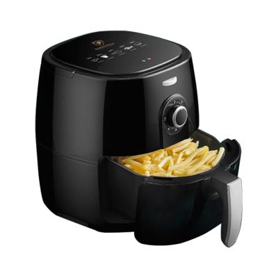 China Electric Power Large Capacity 5.5L Air Modern Fast Heating Oil Free Digital Deep Fryer For Home for sale