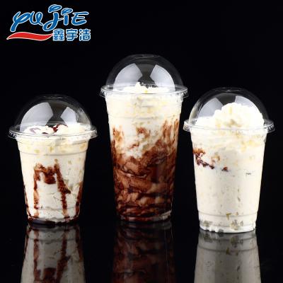 China 6oz Single Wall Plastic PP Heat Resistant 12oz Double Wall Drinking Cup Plastic Ice Cream Cups for sale