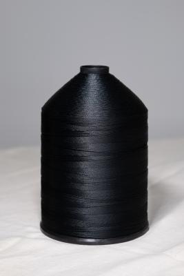 China 1000D/3 Black Sewing Thread Color Thread Polyester High Tenacity for sale