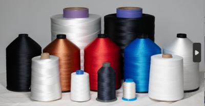 China Raw White 100 Polyester Thread 210D-6000D Fire Retardant Embroidery Thread for sale