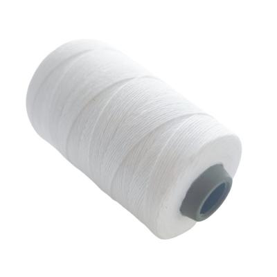 China High Strength 2000D 3000D Heavy Duty Thread For Leather White for sale