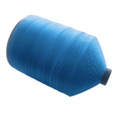 China 15 Pieces Nylon Thread Spool Blue Red Industrial Sewing Machine Thread for sale