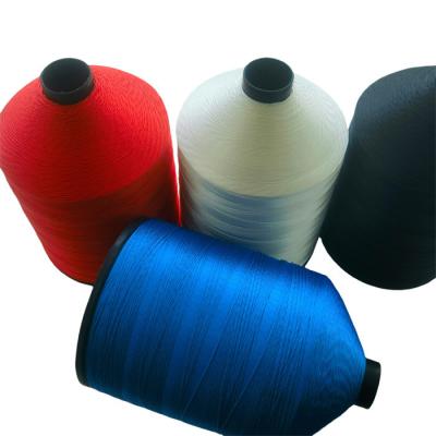 China 15 Fios de poliéster de espiral Nylon Fio de costura verde escuro para vestuário à venda