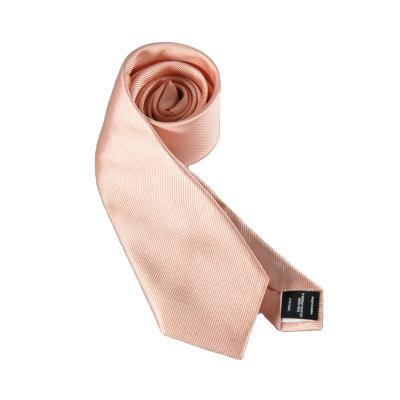 China Repp Orange Classic Men's Silk Tie Decoration.Daily Life New Arrival Latest Design Custom Logo Type Customized for sale