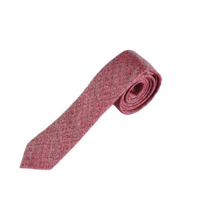 China Fashion Red Jacquard Silk Tie Men's Latest Design Decoration.Daily Life New Arrival Custom Logo Type Customized for sale