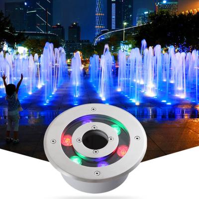 China LED Fountain light underwater light waterscape light waterproof spot light colorful landscape light for sale