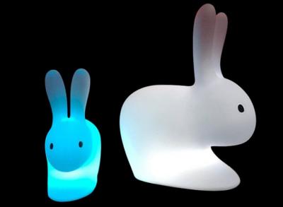 China LED colorful light Yutu Mid-Autumn Festival moon rabbit modeling lighhting landscape lamps for sale