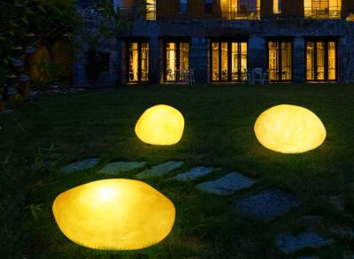 China Simulated Glowing Stone LED Outdoor Landscape Lamps Waterproof Pebble Low-Pressure Park Scenic Lights for sale