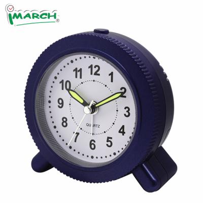 China Antique style iMSH BB09502-BU China factory nap light table alarm clock for sale