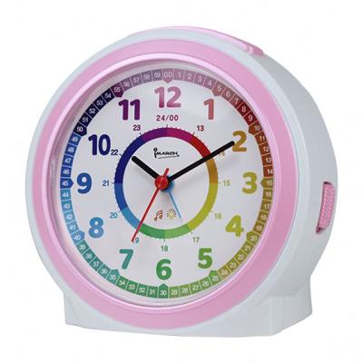 China LUMINOVA High Quality Glow in the Dark Colorful Bell Alarm Clock for Bedroom for sale