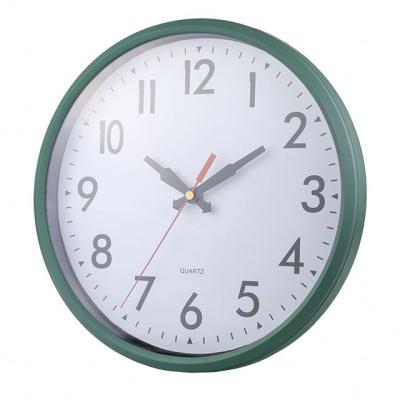 China Antique Style Round Shape Quartz Analog Non-Ticking Wall Clock for sale