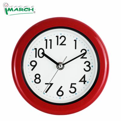 China Antique Style iMSH WC17008 Small Size Round Shape Water Proof Wall Clock for sale