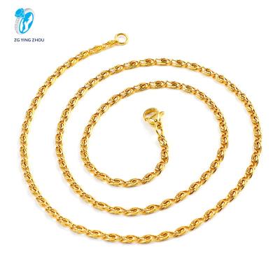 China Hiphop Low Price Wholesale Jewelry Stainless Steel Long Chain Necklace for sale