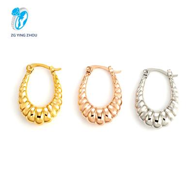 China TRENDY Vintage Ladies Jewelry Accessories Circle Earrings For Women for sale