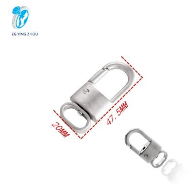 China Custom Lobster Handbag Handbag Safety Connection Buckle Factory Stainless Steel Rotating Buckle Hanging Buckle Accessories for sale