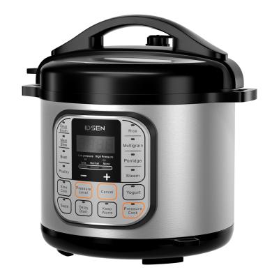 China LB-06 Household Electric Pressure Cooker Multi Cooking Pot Digital Control In Stainless Steel Cover High Portable Eco-friendly Cooker for sale