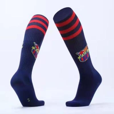 China Breathable Cotton+Nylon+Elastane Anti-Slip Boy Soccer Socks for sale