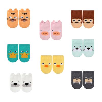 China Breathable Anti-Slip Cotton Girl Socks With Silicon Patch On Bottom for sale