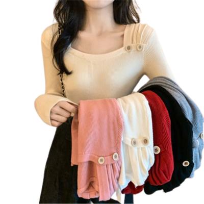 China Multicolor Anti-wrinkle anti-pilling thin sweater knit anti-shrink women sweater women pullover sweater for sale