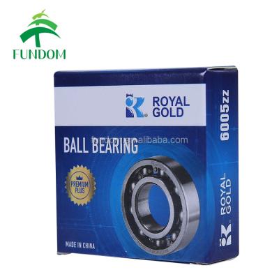 China OEM ODM Manufacturer Recyclable Gloss Lamination Paper Folding Ball Bearing Packaging Box Custom Printing for sale