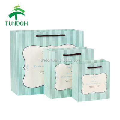 China Amazon Recyclable Hot Sale High Quality Fancy Luxury Wedding Paper Gift Bag for sale